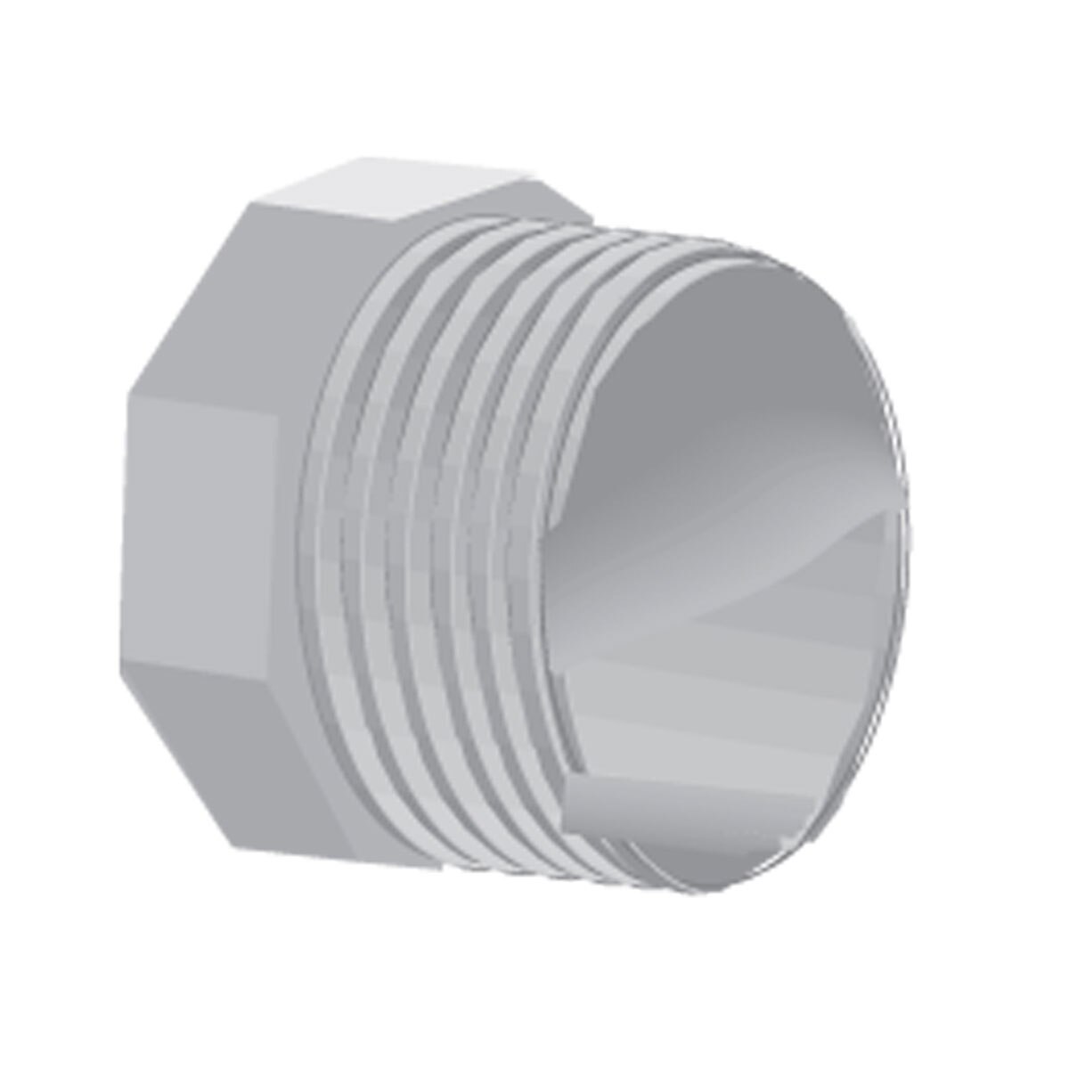 2" Plug (MIPT) PVC Schedule 40