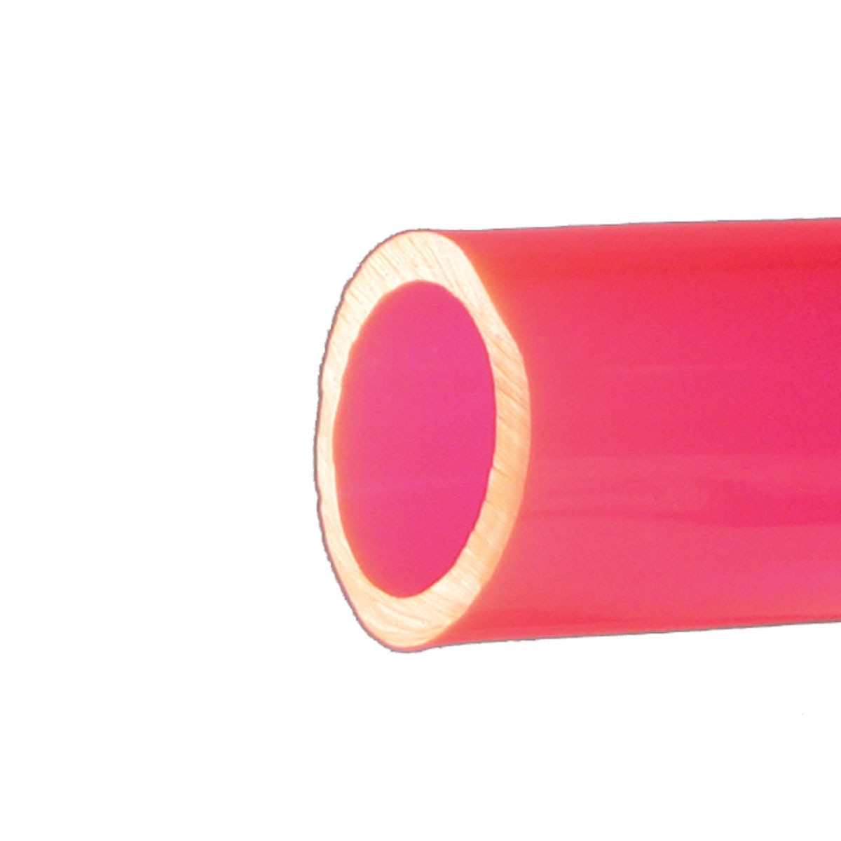3/8" ID Pink Neon Vinyl Flexible Tubing