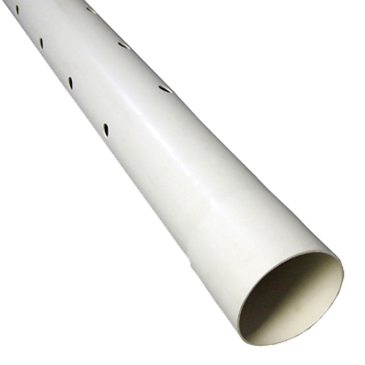 4 X 10 Sewer CSA Perforated PVC Pipe 4-x-10-sewer-csa-perforated-pvc-pipe
