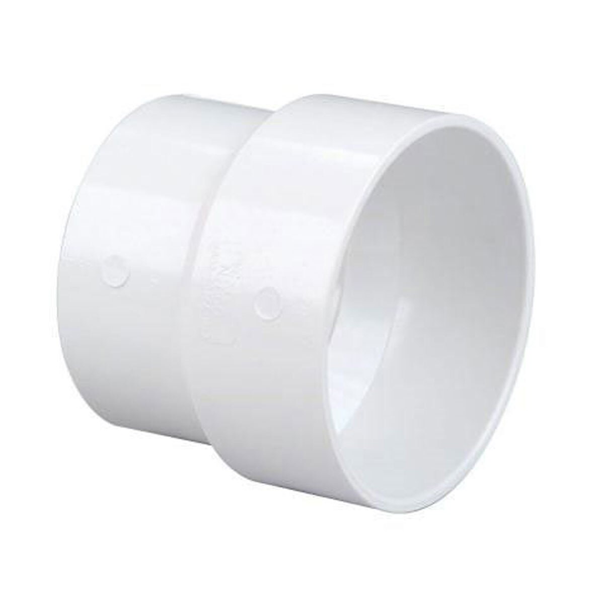 4" x 4" Sewer Adapter Coupling (Sewer Hub x DWV Hub)