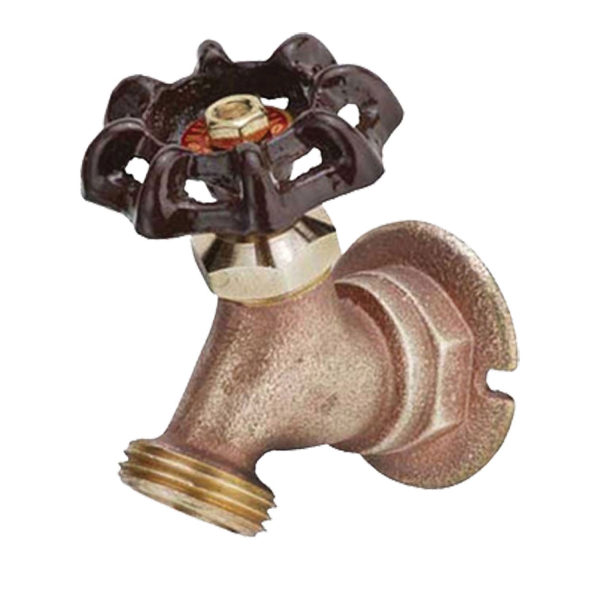 Brass 1/2" Boiler Drain w/Mounting Wings (Hose Bib)