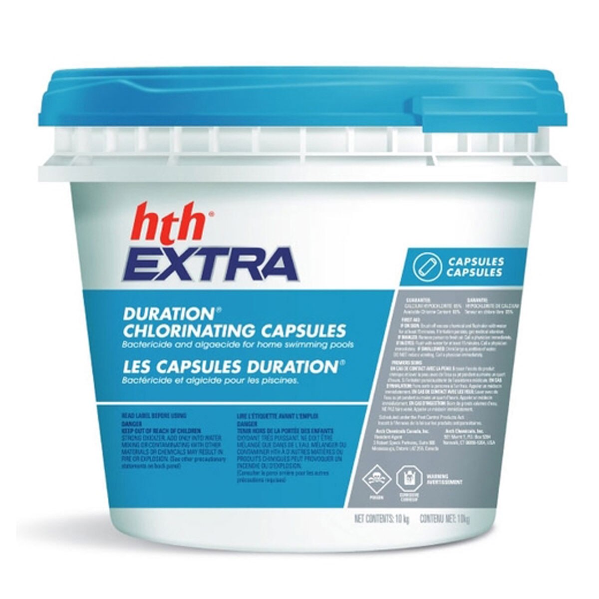 HTH 10 kg 65% Duration Chlorine Sticks