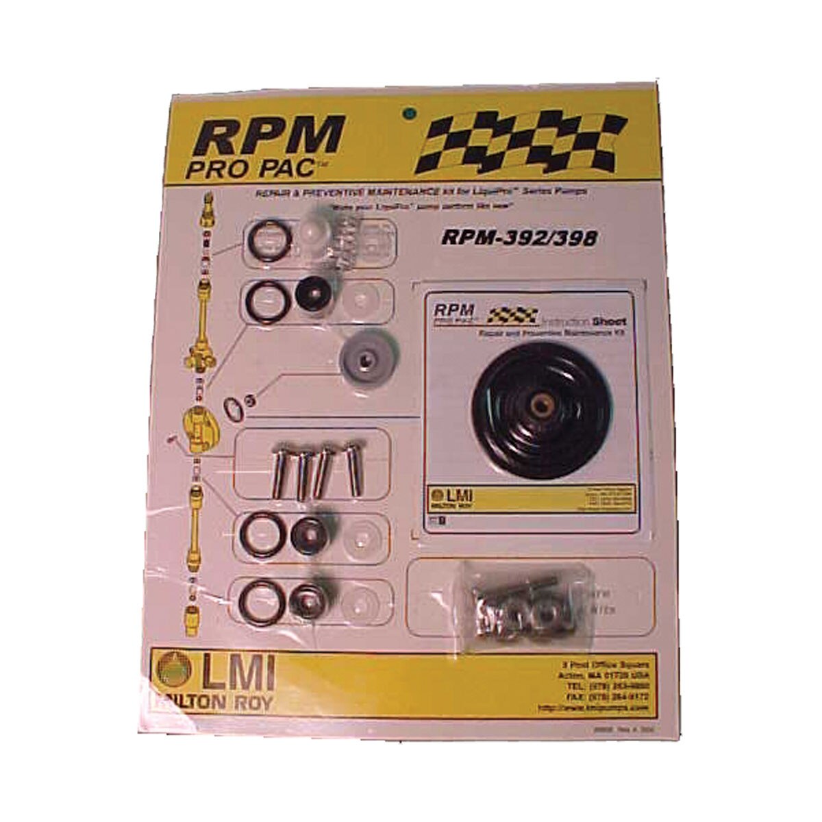 LMI 392/398 Liquid End Repair Kit