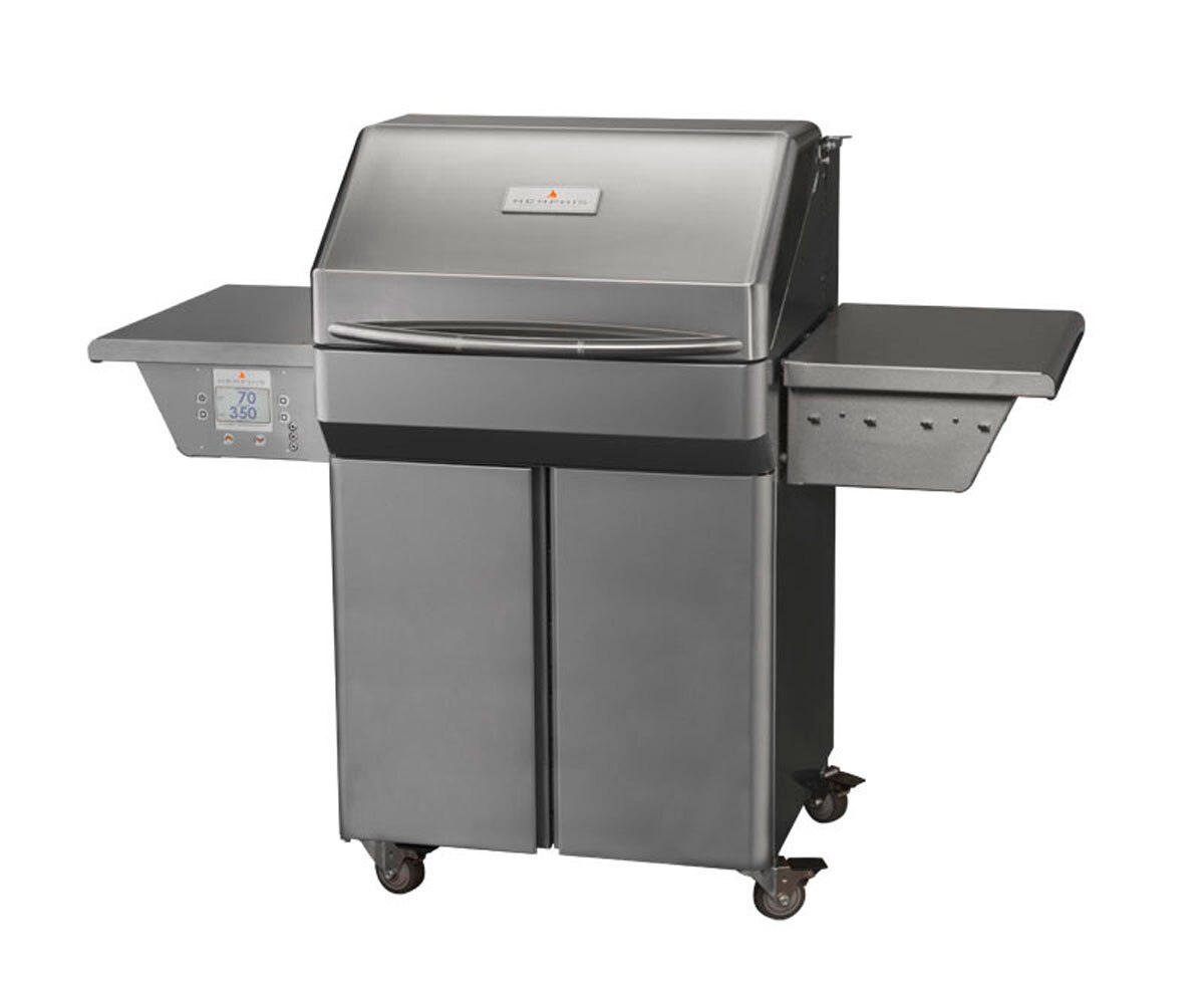 memphis pro cart 430 ss alloy pellet grill consumption chart
