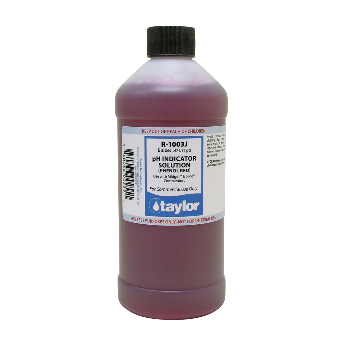 Taylor 480 ml Phenol Red Test Reagent