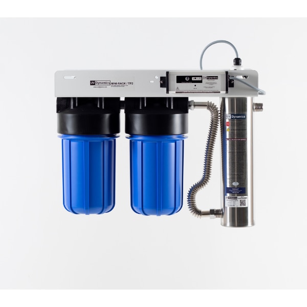 UV Dynamics 8 GPM Mini Rack with Double 10